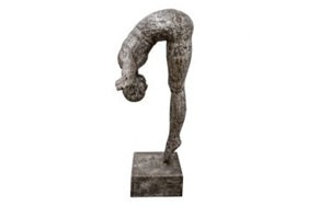 Skulptur aus Aluminiumguss